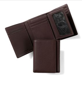 Cartera de cuero de moda para hombres, precio al por mayor seguro, cartera clásica hecha a mano, uso comercial, elegante Cartera de cuero increíble para hombres - Product Image 1