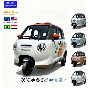 Triciclo Eléctrico Tipo Scooter Cerrado <span class=keywords><strong>para</strong></span> Adultos, Uso Doméstico, Energía Nueva, 30-50 km/h, <span class=keywords><strong>para</strong></span> Recoger y Entregar Niños - Product Image 6