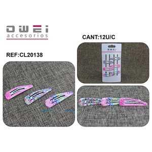 CLIP12u/c Pinces à cheveux - Product Image 1