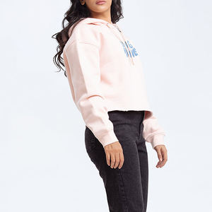 2025 nuevo superventas personalizado OEM Logo diseño mujer algodón Puff impreso Sudadera con capucha Jersey largo para invierno al por mayor para niñas con capucha - Product Image 4