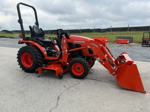 Tracteur diesel compact Kubota avec chargeur et tondeuse - Product Image 6