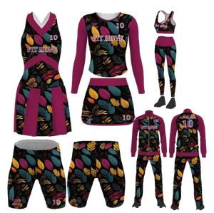 ชุดเชียร์ลีดเดอร์ของเด็กผู้หญิงชุดยูนิฟอร์มเชียร์ลีดเดอร์สำหรับเยาวชนตามสั่งชุดเชียร์ลีดเดอร์ - Product Image 1