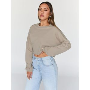 Casual Pullover Sweater for Women Plus Size Soft Knit Long Sleeve Warm Women Sweater For Best Sale Ladies Breathable Sweaters - Product Image 4