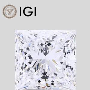 Diamante de Corte Princesa Cultivado en Laboratorio, 1.41 Quilates, D VVS2 - Product Image 1