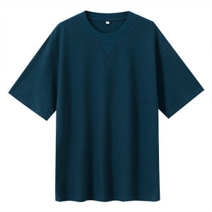 Alta calidad 180g Unisex O-cuello Camisetas a granel al por mayor Logotipo personalizado Impresión 100% algodón Tallas grandes Camisetas unisex - Product Image 3