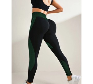 Logo personnalisé tricoté taille moyenne Yoga & Gym Leggings pour femmes-Activewear Sportswear Sets - Product Image 6