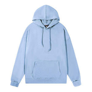 Sweats à capuche pour hommes 100% coton dans différentes couleurs et tailles Motif uni décontracté Impression numérique Teinture unie pour l'hiver - Product Image 1