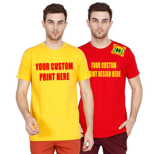 เสื้อยืดพิมพ์ลายตามสั่ง เสื้อยืดโปรโมชั่น เสื้อยืดผู้ชาย ผ้าฝ้าย 100% เสื้อยืดเจอร์ซีย์เดี่ยว เสื้อยืดผู้ชายจากบังกลาเทศ - Product Image 1