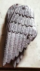 Los últimos productos de decoración navideña, ángeles y plumas en aluminio en bruto, colgantes utilizados como adornos en el árbol de Navidad y la decoración del hogar - Product Image 3