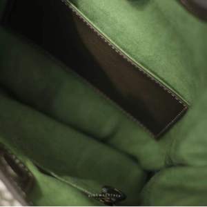 Genuine Leather Shoulder <b>Bag</b> Minimalist <b>Grey</b> Handmade <b>Tote</b> with Olive Green Interior Elegant Casual Everyday <b>Bag</b> Modern Women - Product Image 5