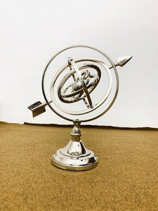 Aluminium Laiton Nautical Armillary Sphere Globe Decorative Tabletop Showpiece Astrolabe Maritime Home Decor Gift Item - Product Image 3