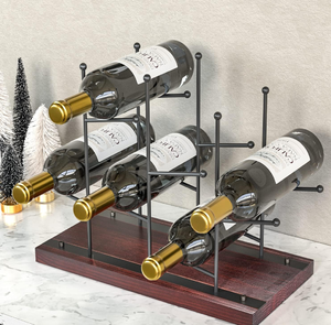 ที่วางไวน์สแตนเลสทรงรังผึ้ง ดีไซน์ทันสมัย แข็งแรง ทนทาน เหมาะสำหรับจัดแสดงไวน์ในทุกพื้นที่ ราคาขายส่ง เป็นมิตรกับสิ่งแวดล้อม - Product Image 3