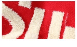 Pull d'hiver à col rond à manches longues personnalisable pour hommes pull respirant tricots logo personnalisé Streetwear lettre style OEM/ODM - Product Image 6