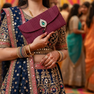 Sac à main pour femme |   Sac à main élégant pour soirée |   Sac à main de soirée en tissu de qualité supérieure |   Portefeuille tendance pour femmes |   Cadeau de voyage de mariage - Product Image 6