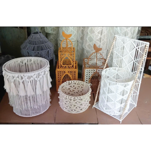 Jnc macrame trang trí giỏ macrame Quà Tặng ramadan trong nhiều kích cỡ - Product Image 6