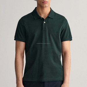 Camisetas Polo personalizadas Unisex Liso 100% Algodón Venta al por mayor Camisetas Polo de manga corta para hombres - Product Image 1