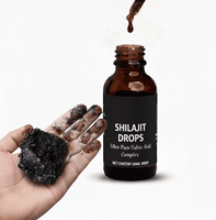 ODM & OEM disponible 60ml vente en gros 60ml pur résine de Shilajit de l'Himalaya extrait de plantes supplément liquide