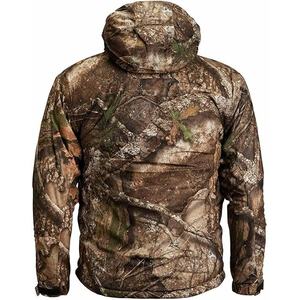 Veste de randonnée softshell pour homme, imperméable, à capuche, tactique, camouflage, veste d'hiver imperméable pour homme, poche zippée, OEM - Product Image 2