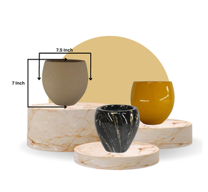 Pot de fleurs classique en matériau FRP écologique KOMO, finition rustique pour fleurs artificielles, design personnalisé, extérieur, maison - Product Image 1