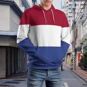 Sudaderas con capucha personalizadas para hombre, diseño de patrón sólido, estampado forrado, sublimación Digital completa, 100% algodón para invierno - Product Image 5