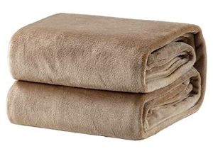 2024 Offre Spéciale Super doux 150X200CM flanelle Sherpa couverture personnalisation en gros solide/caractère Orange vert 620g Floral - Product Image 2