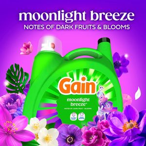 ขายส่งน้ำยาซักผ้า Gain Liquid กลิ่น Moonlight Breeze ขนาด 132 ออนซ์ ซักได้ 100 ครั้ง มีจำหน่ายแล้ว - Product Image 4