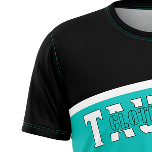 เสื้อยืดคอกลมผู้ชายแบบขายส่งสั่งทำพิเศษ ผ้าโพลีเอสเตอร์ 100% สไตล์ลำลอง พิมพ์ลายแบบซับลิเมชั่น ป้องกันการเป็นขุย - Product Image 3