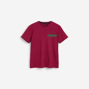 T-shirt vintage pour homme, coupe classique, style streetwear, délavé à l'acide et à la pierre, 100% coton, écologique, infroissable, avec logo frontal, vente en gros - Product Image 4