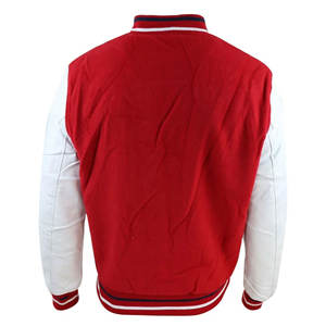 Blouson aviateur vintage grande taille universitaire personnalisé avec coton Shell Letterman brodé de vestes pour hommes ordinaires - Product Image 5