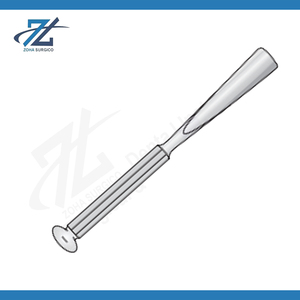 Gouge Manual de Alta Calidad con Patrón Sueco, 200 mm x 10 mm, Acero Quirúrgico Reutilizable, Certificado CE, Instrumentos de Cirugía General - Product Image 2