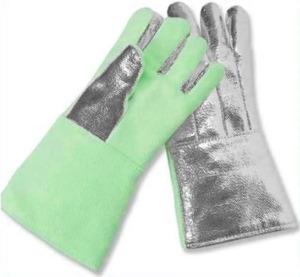 Guantes de trabajo de soldador resistentes al calor extremo de alta calidad, guantes de seguridad de trabajo de soldadura de cuero transpirables de alta calidad - Product Image 6