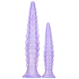 Fantasy Monster Alien Tentacule Gode Silicone Plug Anal Avec Ventouse Doux Adulte <span class=keywords><strong>Cadeau</strong></span> De Noël pour G-Spot Femmes - Product Image 4