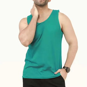 เสื้อกล้ามใส่ออกกำลังกายสำหรับผู้ชายเสื้อกล้ามไซส์ใหญ่พิเศษระบายอากาศเข้ายิม - Product Image 3