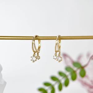 Pendientes de Plata de Ley 925 Hechos a Mano, Estilo Bohemio, con Topacio Blanco, Joyería de Moda para Mujer, Regalo - Product Image 6