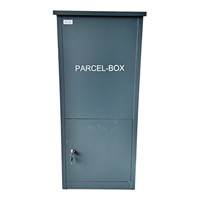 Coffre-fort intelligent en métal noir anthracite Jet-Line, grand modèle, 99,5x35x45,5 cm, pour adultes, boîte aux lettres, 20 kg
