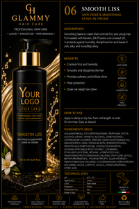 Anti Frizz Hair Cream Leave In Keratin Smoothing Silk Protein Flaxseed Oil Control Unruly Hair Treatment - Product Image 3