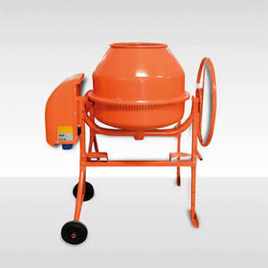 Portable Concrete Mixer Machine with Large Capacity Drum for Cement Mortar and Concrete <b>Mixing</b> - Product Image 1