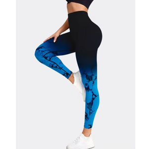 Leggings de yoga à taille élastique 2025 pour femmes, séchage rapide, compression d'entraînement, collants de sport pour la salle de sport - Product Image 3