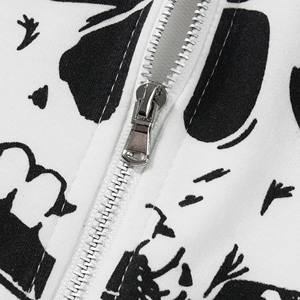 Streetwear conception personnalisée strass sweat à capuche femme surdimensionné poids lourd pull à capuche coton - Product Image 3