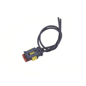 สายรัดขั้วต่อตัวเมียกันฝน Pigtail 2 พิน - Product Image 1