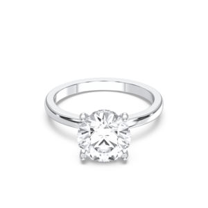 ชุดง่ามประดับเพชรสำหรับผู้หญิง3.00กะรัต/VSS-VS โมอิไดมอนด์แหวนหมั้นโซลิแทร์ทำจากทองคำ10K/14K/18K - Product Image 5