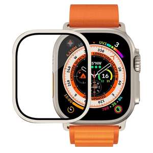 Чехол из алюминиевого сплава + закаленное стекло для Apple Watch Ultra <span class=keywords><strong>3</strong></span>, 49 мм, защита от царапин, защитная пленка для экрана IWatch Ultra 2, <span class=keywords><strong>3</strong></span>, 49 мм - Product Image 6