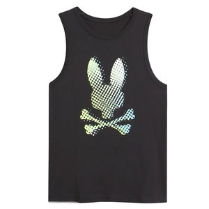 Vente en gros de vêtements de fitness sans manches en coton avec logo personnalisé débardeur de gym pour hommes pour la course à pied - Product Image 5