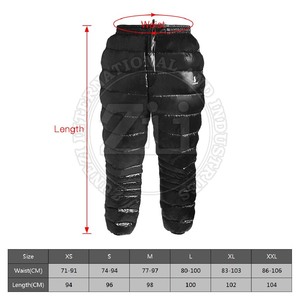 Latest Design OEM Service Lightweight Casual Canvas Puffer <b>Trouser</b> & Pants Comfortable Premium Quality Winter Men - Product Image 6