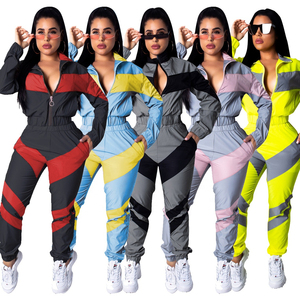 Autumn Winter Fashion Women Tracksuit Custom Tracksuits Slim Fit Casual Hip Hop Women's <b>Track</b> Suit Windbreaker Suit 2025 - Product Image 6
