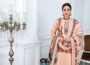 Meilleures ventes de designers pakistanais 100% costumes de pelouse Jacquard motif solide grande taille prix de gros - Product Image 5