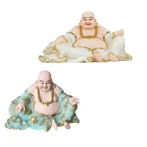 Hadiah dan kerajinan Resin kerajinan Buddha Resin patung Buddha patung menyesuaikan desain dan warna untuk dekorasi
