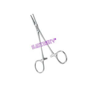 PINCE HEMOSTATIQUE HALSTED-MOSQUITO courbée 12.5cm Instruments en acier inoxydable fabriqués avec AISI 420 - Product Image 2