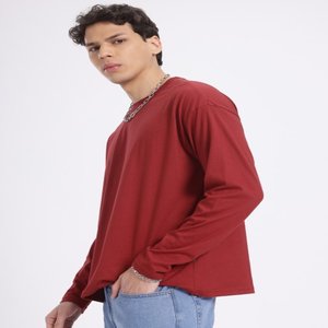 Estampado gráfico Longitud regular Cuello redondo Manga corta, hombros caídos Camiseta de tela de algodón puro de punto para hombres Made in India - Product Image 3