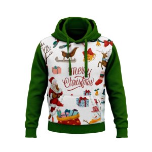 Sudaderas con Capucha Verde Oscuro, Personalizadas con Relieve, de Alta Calidad, 100% Algodón, Talla Grande para Hombre, Sudadera con Capucha con Relieve 3D - Product Image 4
